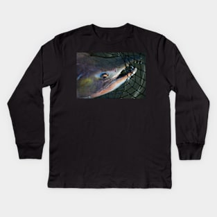 Humpy Salmon Kids Long Sleeve T-Shirt